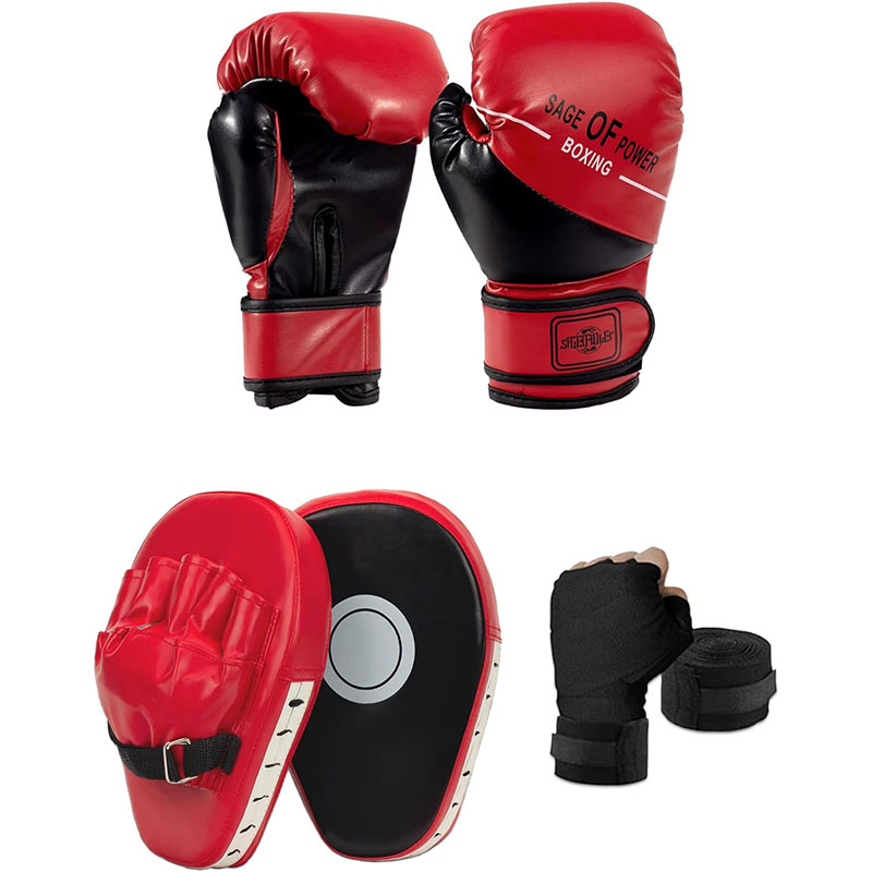 3-in-1 Boxing Gloves and Punch - Boxing Glove Set 评论和价格