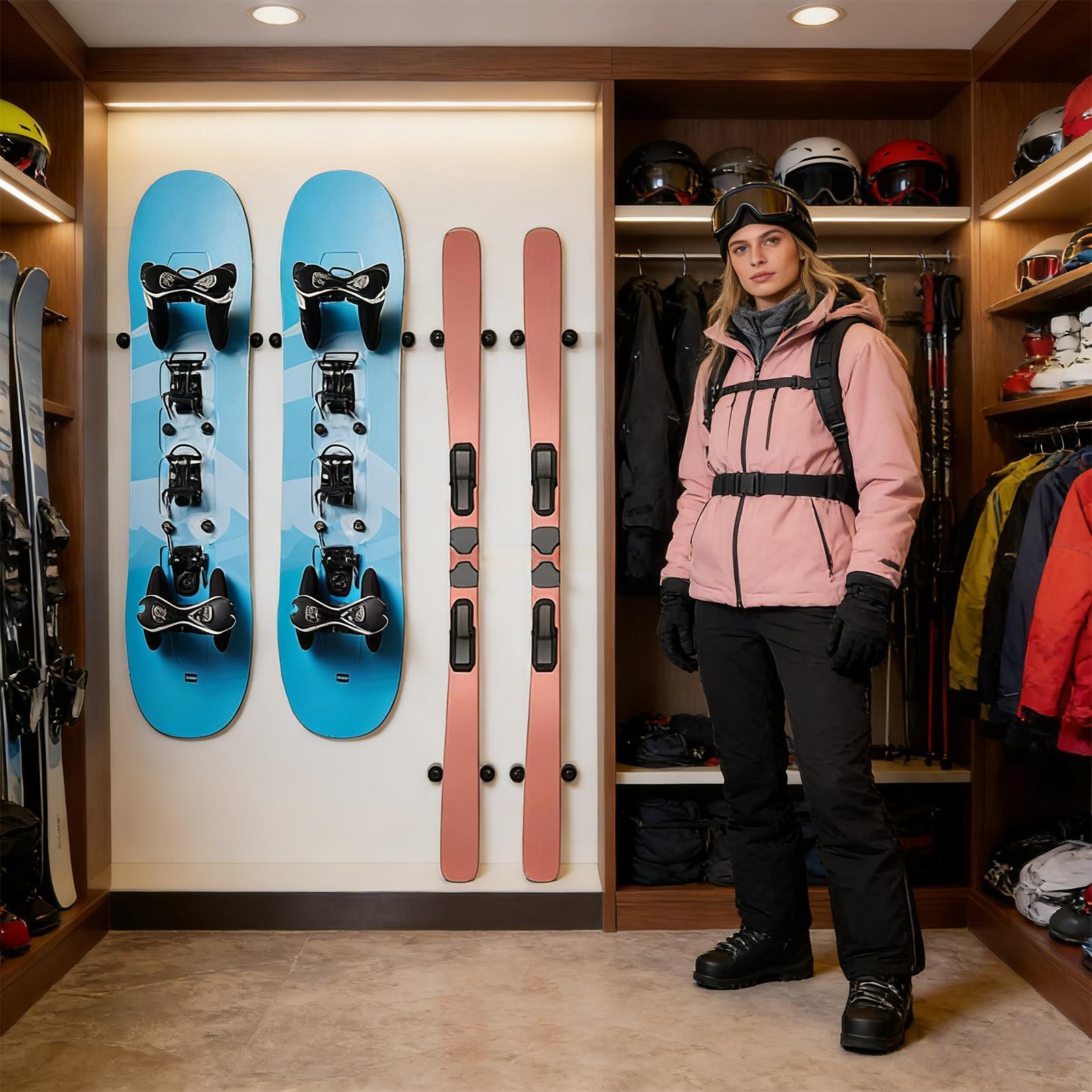 Snowboard Wall Mount Vertical  - Sports Equipment Shop 评论和价格