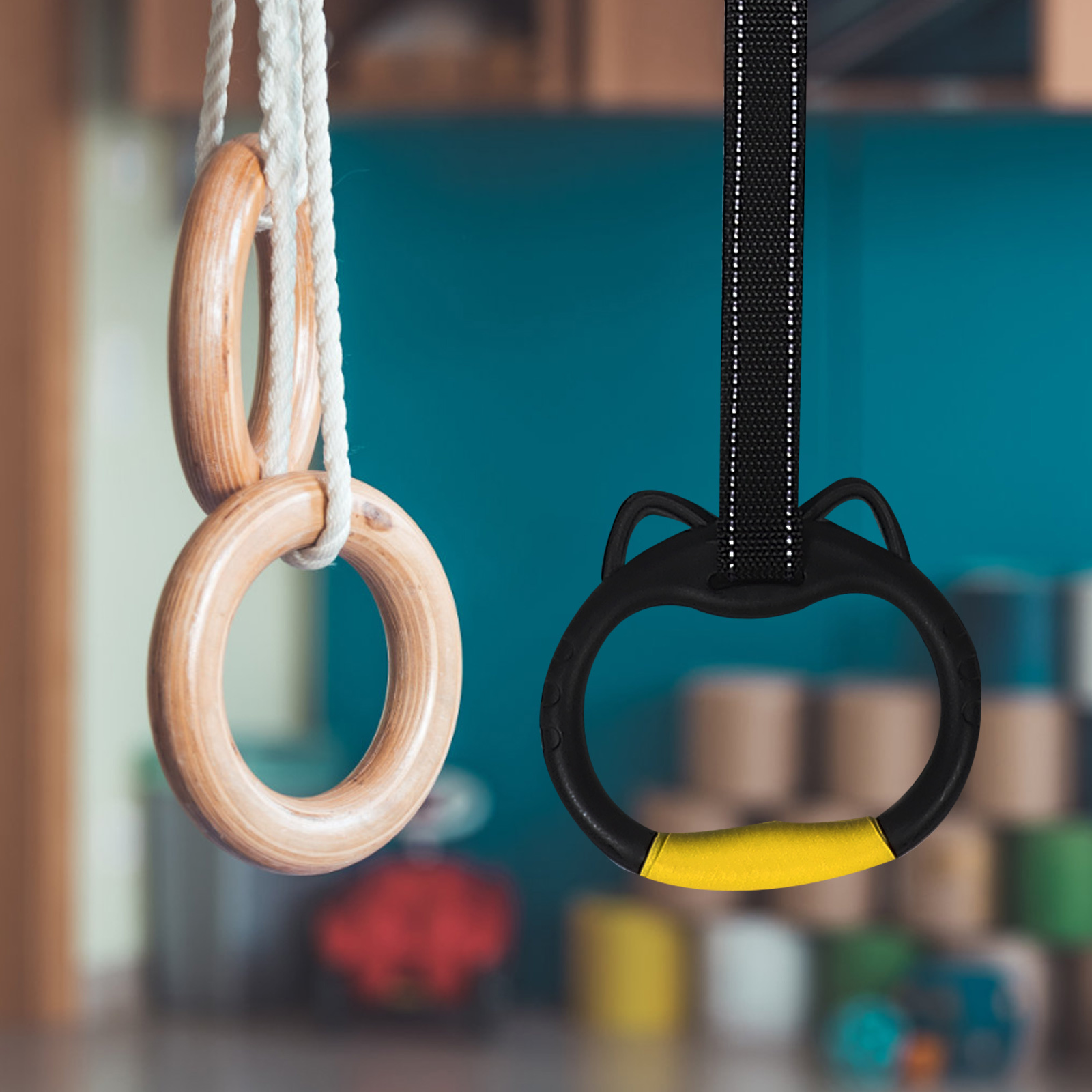1 set 1 Set Gymnastics Rings F - Sports Equipment Meaning 评论和价格