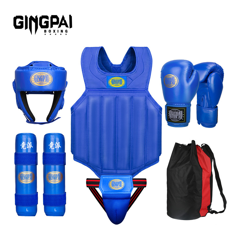 Gingpai 6 Pieces Set Martial A - Boxing Glove Set 评论和价格