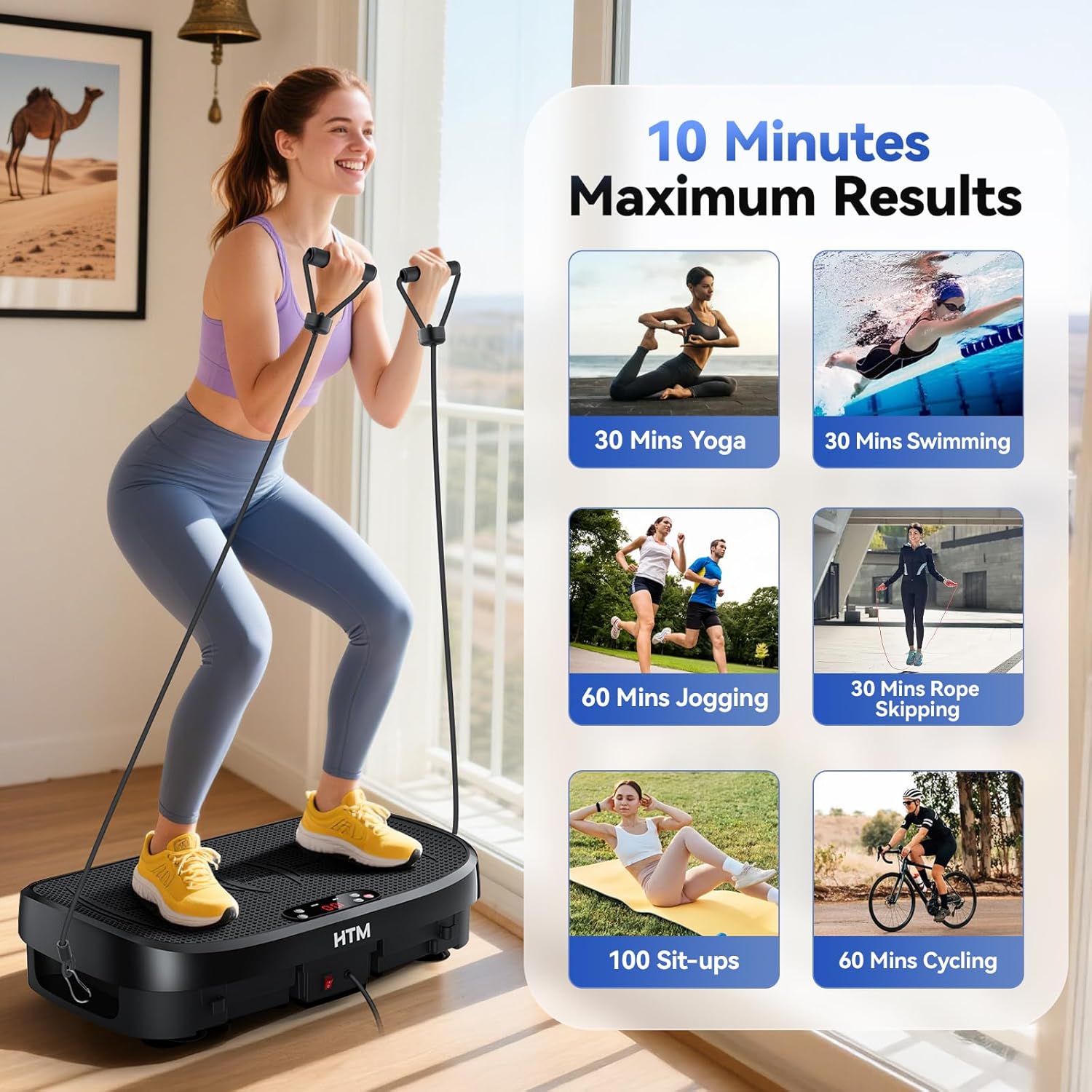 Vibration Plate Fat Burning Fi - Sports Equipment Meaning 评论和价格