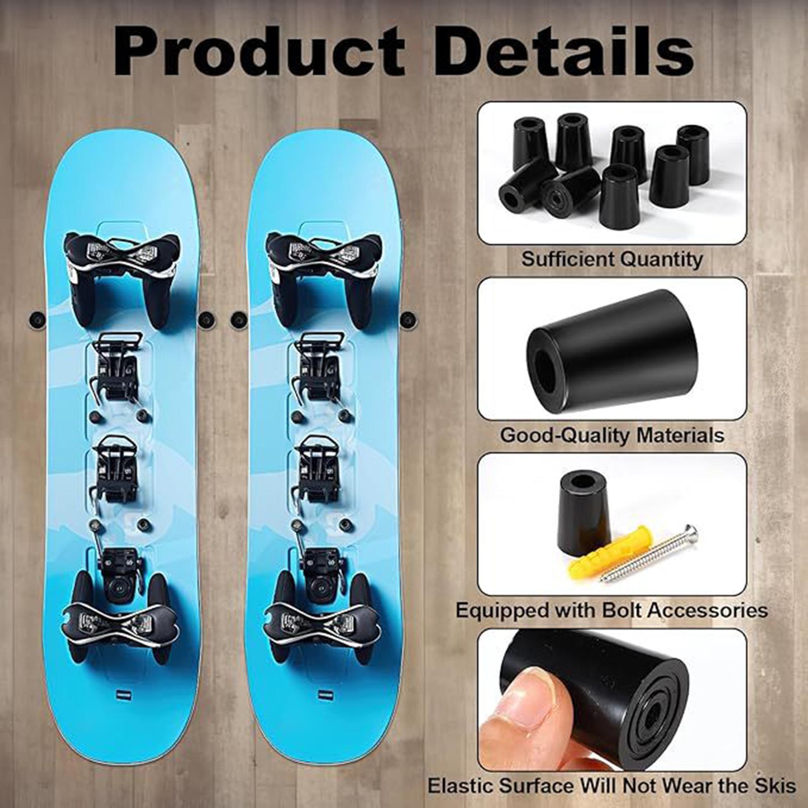 Ski Wall Mount Vertical Snowbo - Sports Equipment Shop 评论和价格