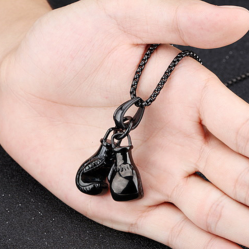 Vintage Boxing Gloves Pendant  - Boxing Glove Set 评论和价格