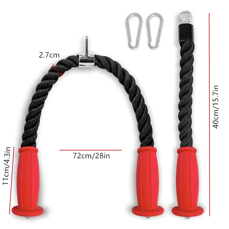 Ergonomic Tricep Ropes Non-Sli - Sports Equipment Meaning 评论和价格