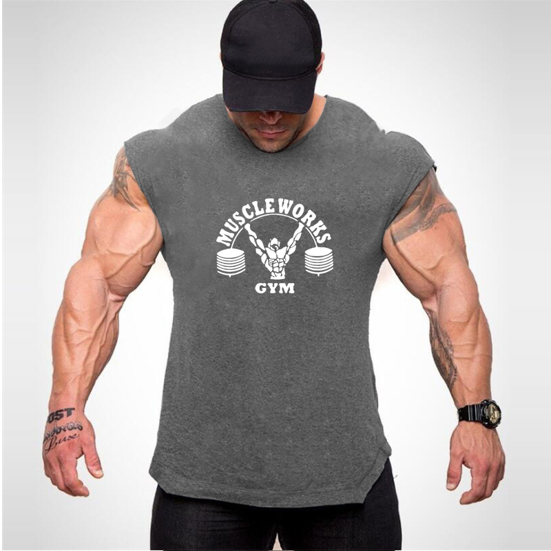New Summer Brand Vest Cotton G - Sports Equipment Shop 评论和价格