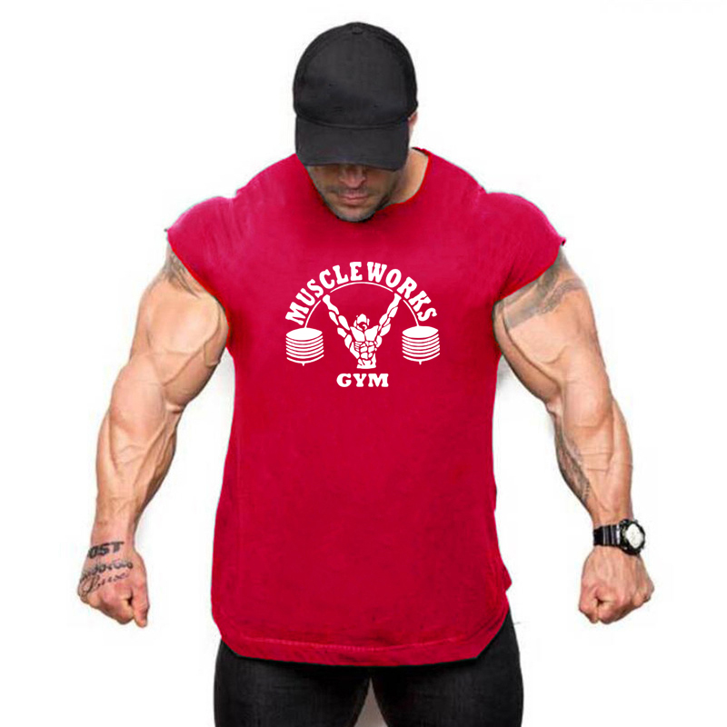 New Summer Brand Vest Cotton G - Sports Equipment Shop 评论和价格