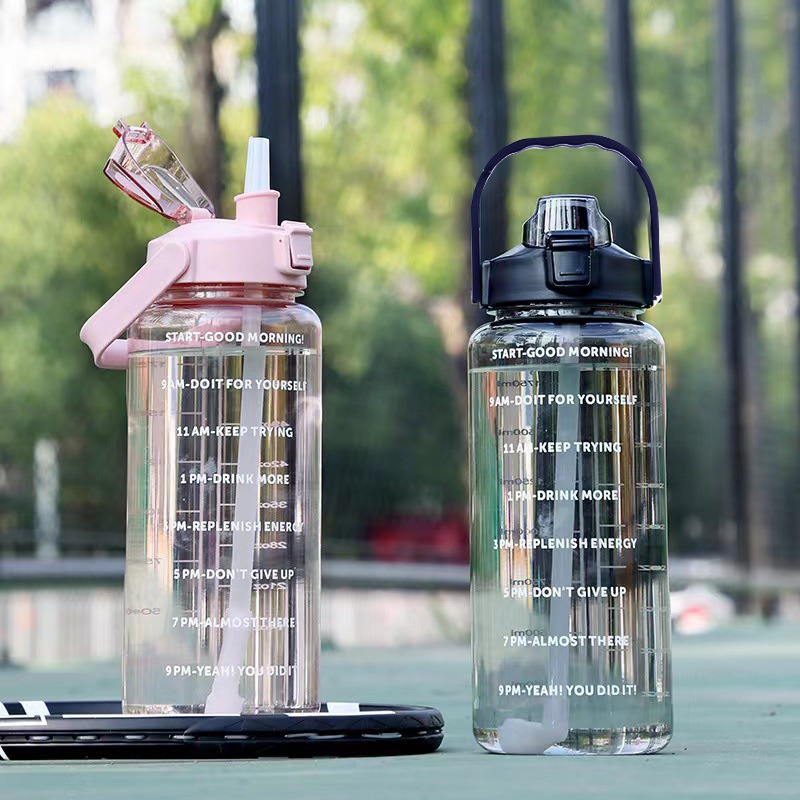 2 Liters Straw Plastic Water B - Sports Equipment Types 评论和价格