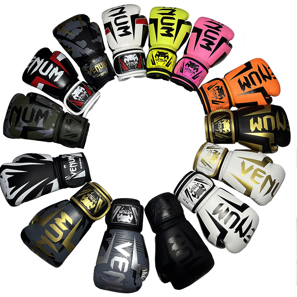 Kick Boxing Gloves PU Leather  - Boxing Glove Set 评论和价格