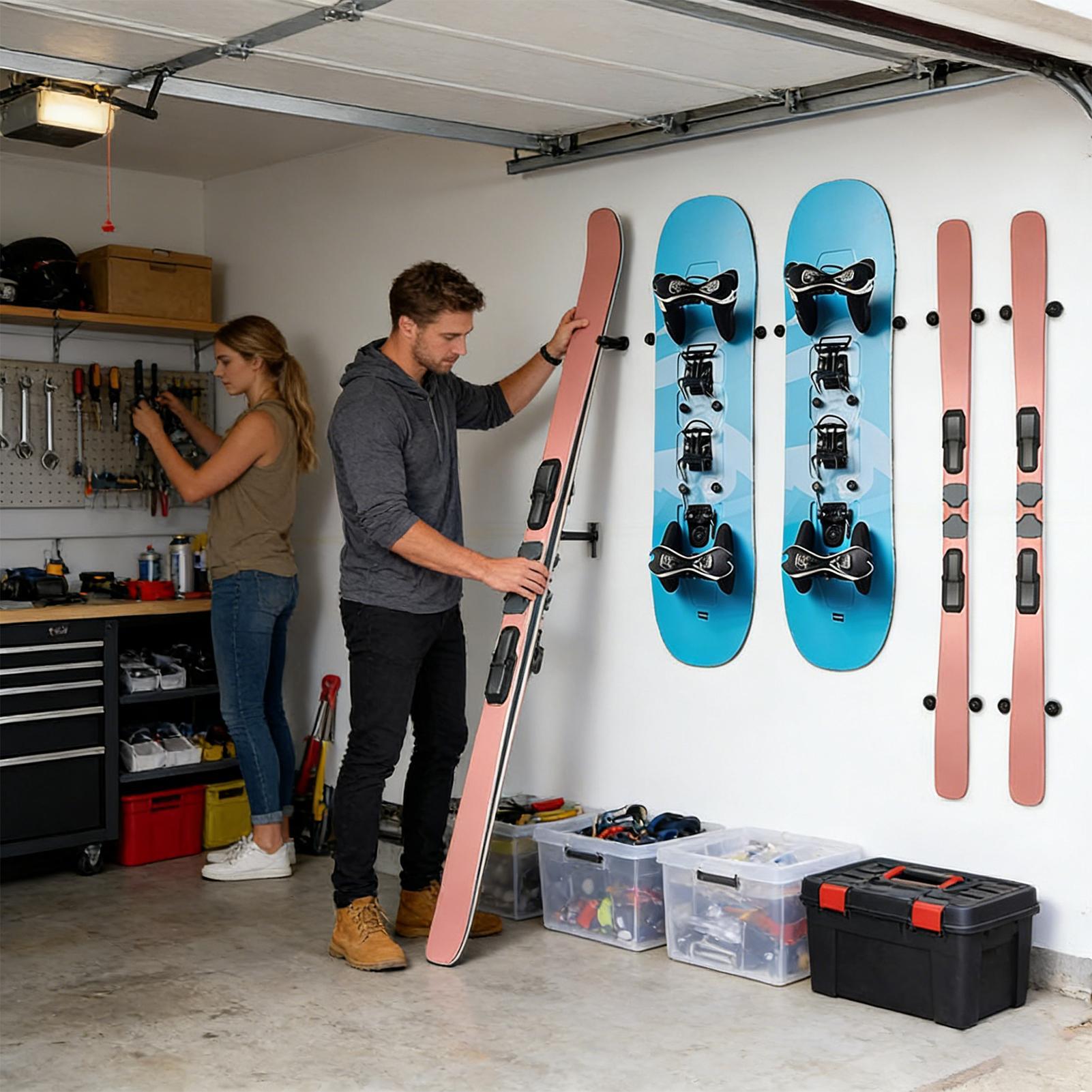 Ski Holders For Wall Vertical  - Sports Equipment Shop 评论和价格